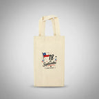 Bolsa De Algodon Para 2 Vinos Fiestas Patrias