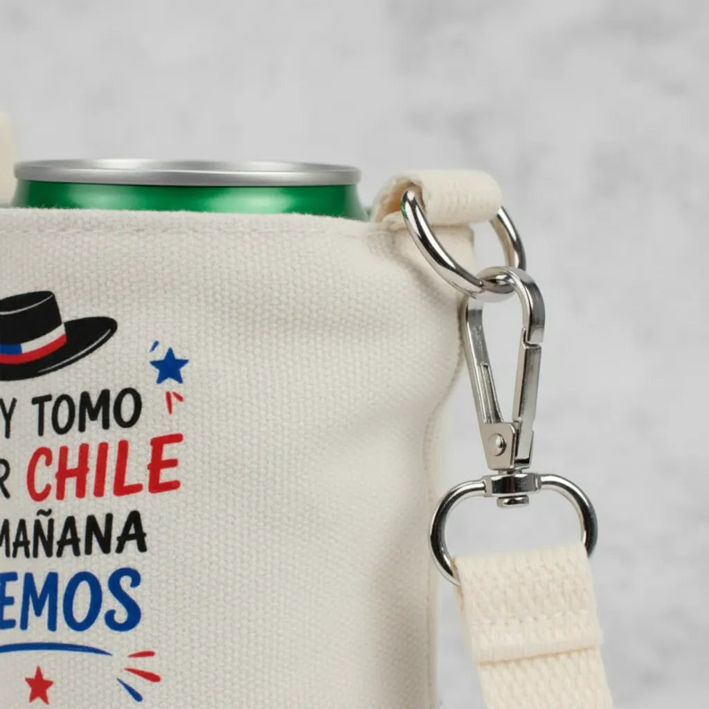 Portalata Y Botellas De Algodón Fiestas Patrias