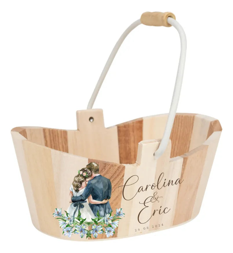 Canasto Para Petalos De Flores Para Matrimonio