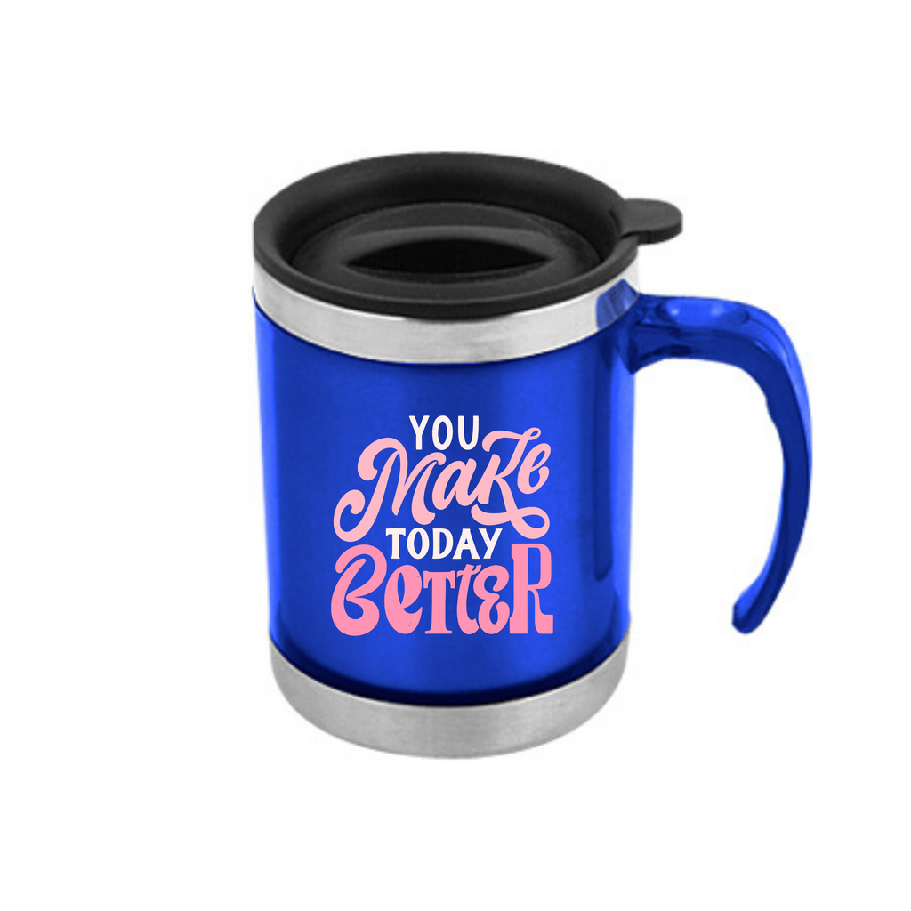 Mug de Acero Inoxidable 400cc
