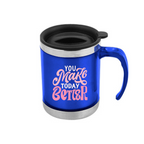 Mug de Acero Inoxidable 400cc