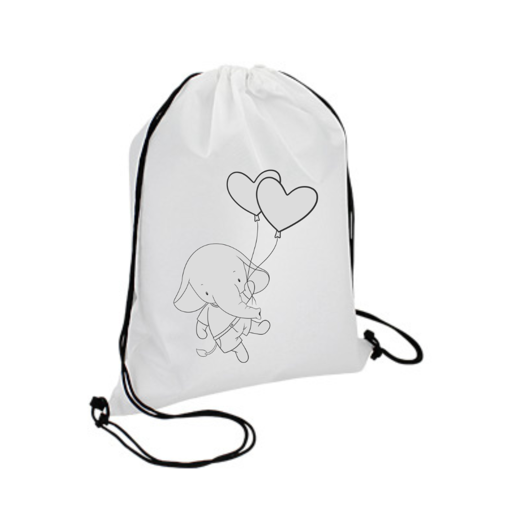 MOCHILA DE POLIESTER PINTABLE