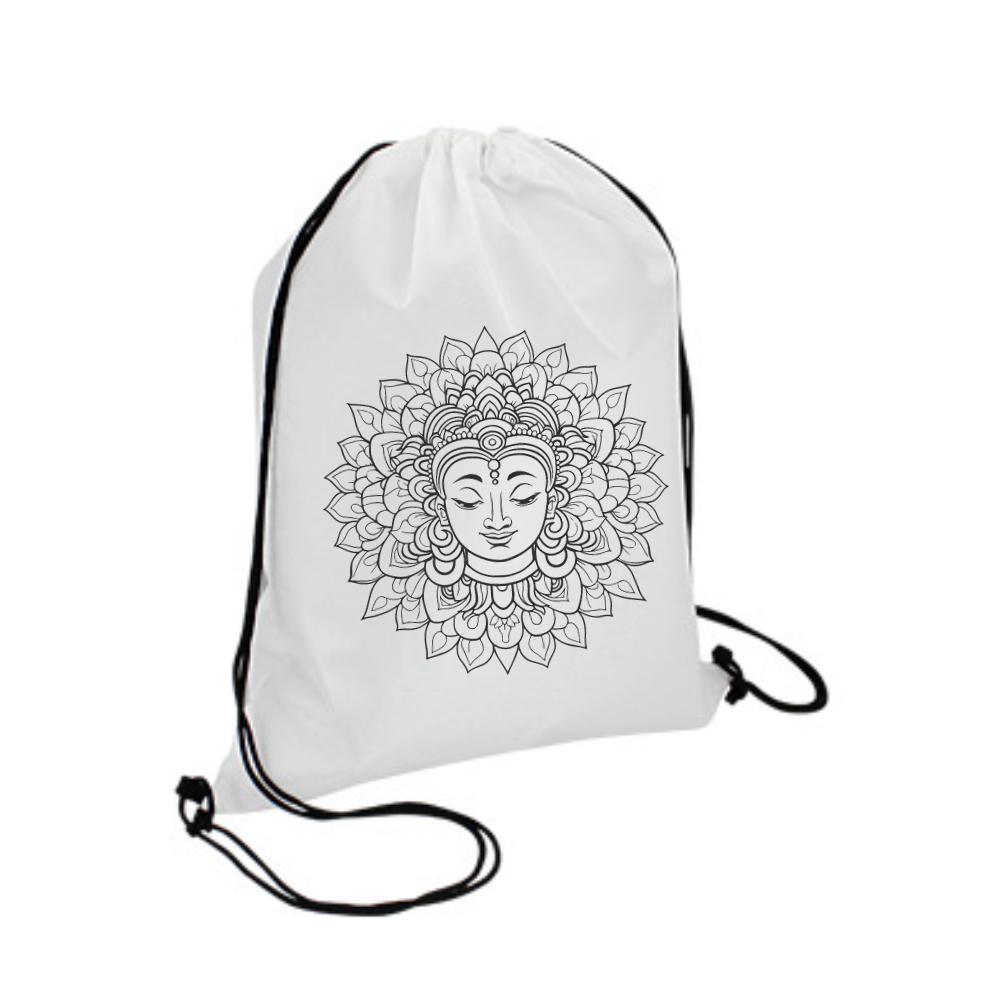 MOCHILA DE POLIESTER PINTABLE