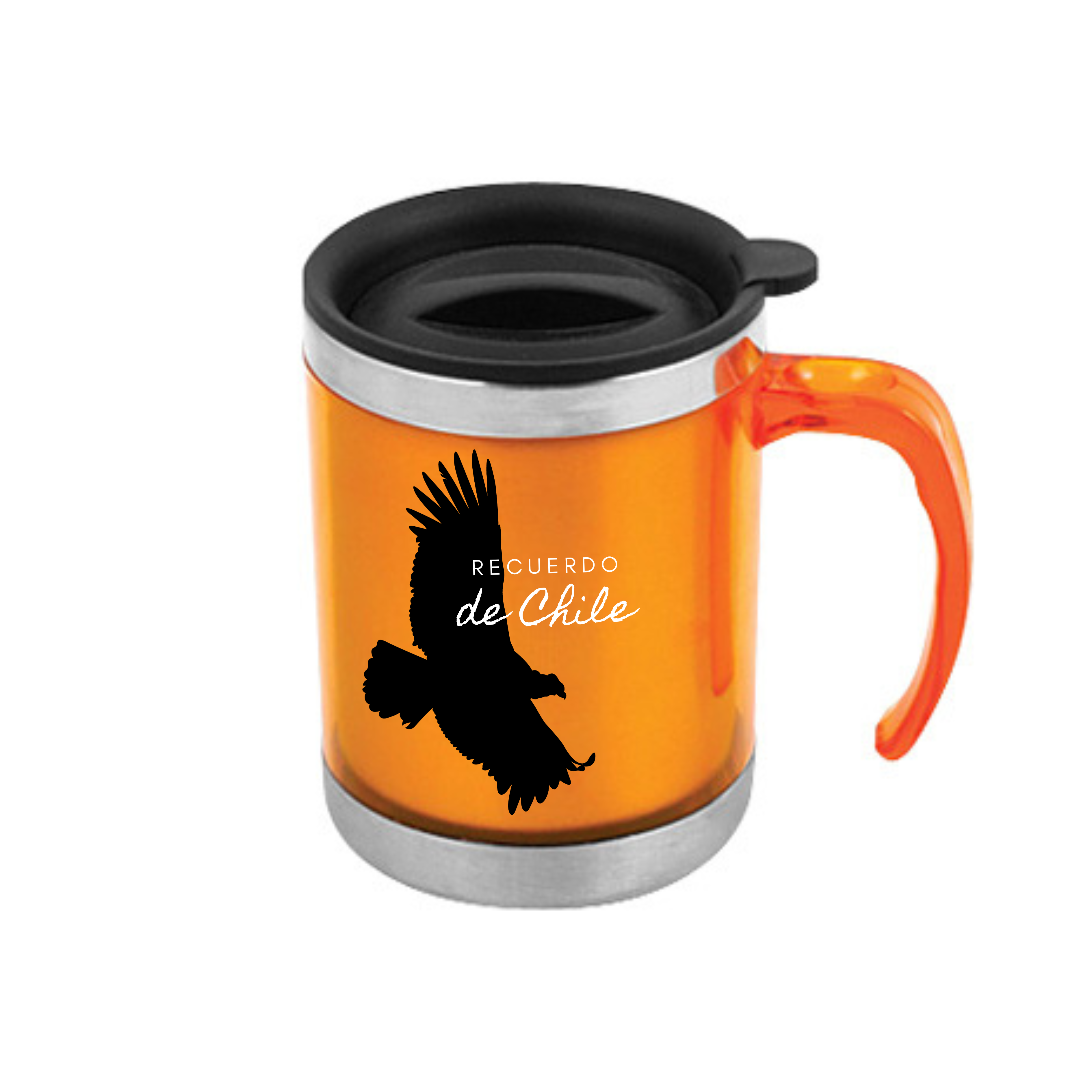 Mug de Acero Inoxidable 400cc
