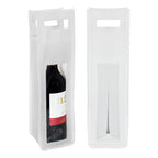 BOLSA PORTA BOTELLA DE VINO TNT 8X37X8CM