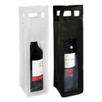 BOLSA PORTA BOTELLA DE VINO TNT 8X37X8CM