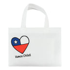 Bolsa TNT “Vamos Chile” 40×30 cm – Reutilizable para Fiestas Patrias y Eventos