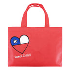 Bolsa TNT “Vamos Chile” 40×30 cm – Reutilizable para Fiestas Patrias y Eventos