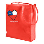 Bolsa TNT “Vamos Chile” 40×30 cm – Reutilizable para Fiestas Patrias y Eventos