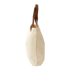 Bolsa de Compras 10oz Canvas asas Cuero