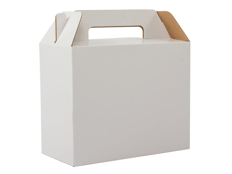 Caja autoarmable con asas, 25x20x12 cm