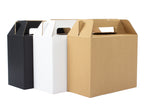 Caja autoarmable con asas, 25x20x12 cm