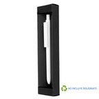 Estuche Porta-Lápiz o Bolígrafo, en cartón negro.