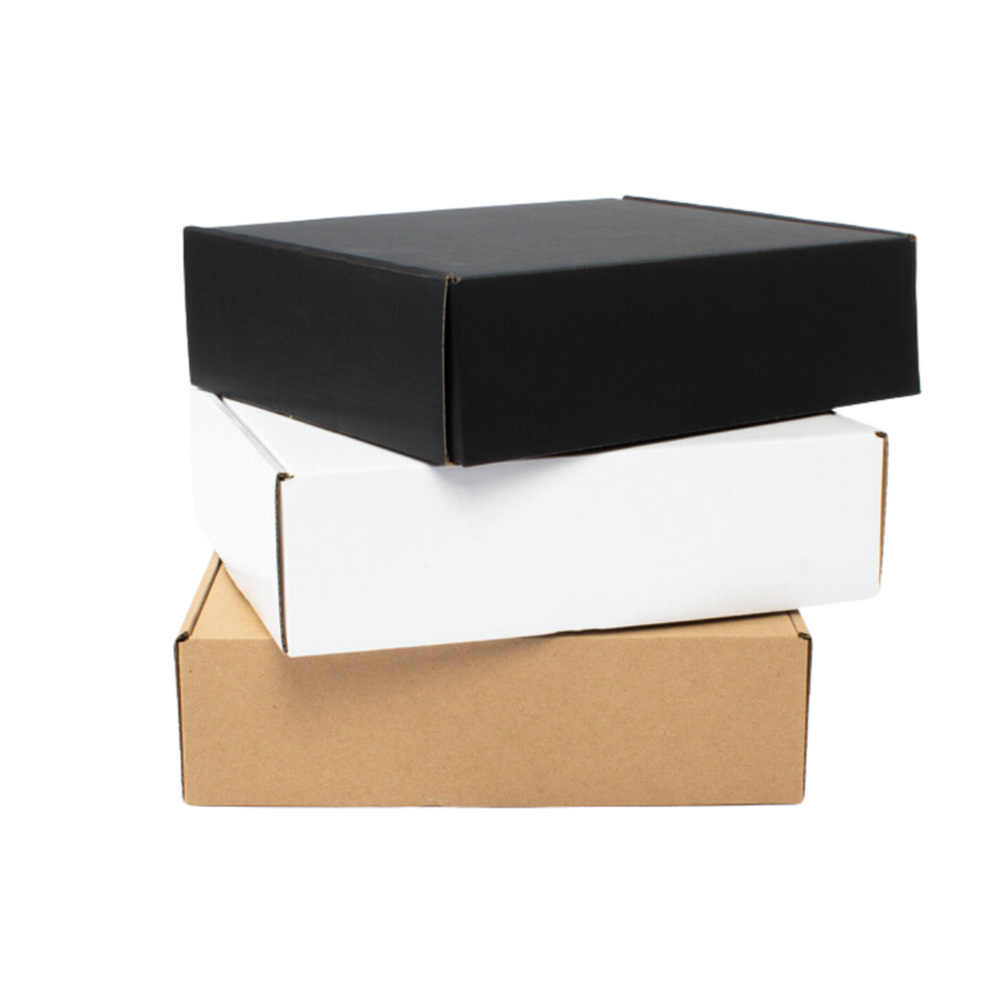Caja autoarmable 25x20x7 cm. ECOFAMY
