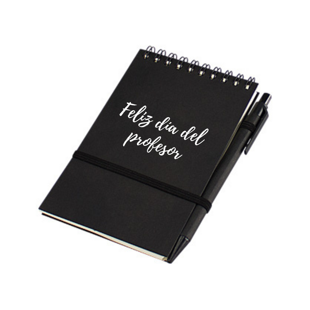 Libreta Ecológica Cartón Negro