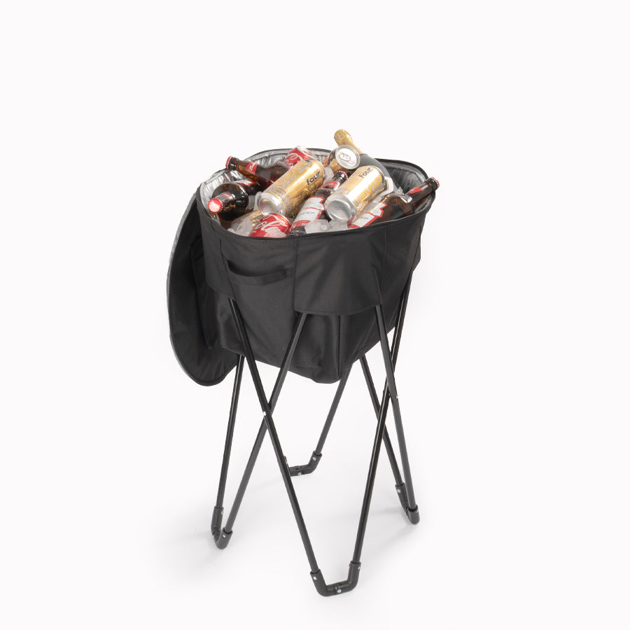 Cooler con patas para camping