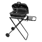 Parrilla Portátil Plegable con Ruedas – Ideal para Camping, Picnic y Fiestas Patrias