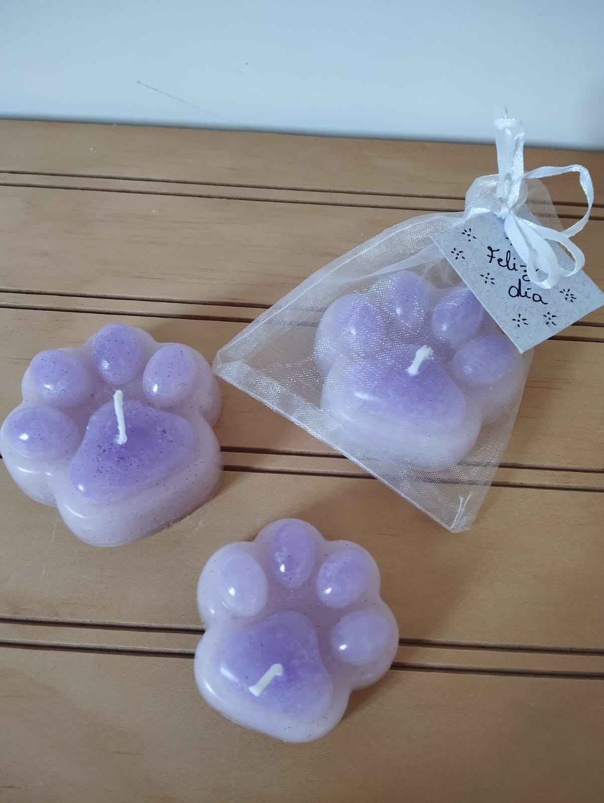 VELAS DE PATITAS (Producto exclusivo Pet's Eden)