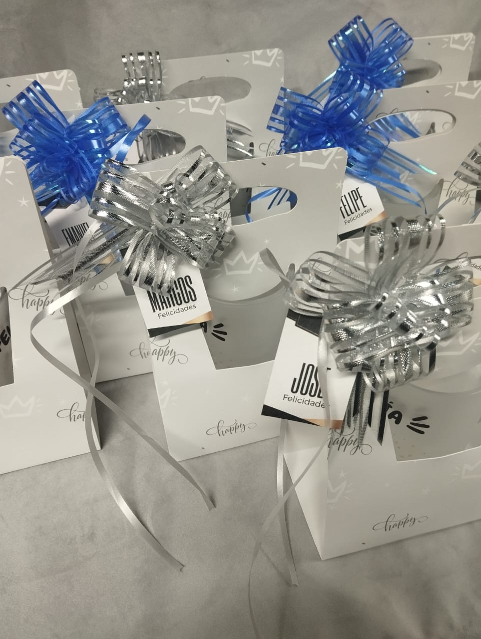 Envoltorio para Shopero, cinta y tarjeta de regalo