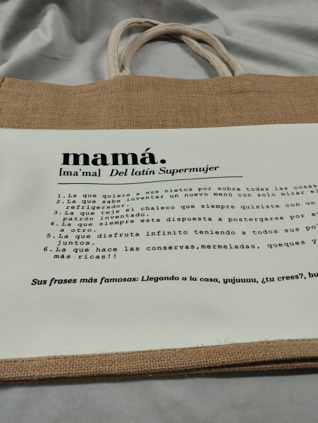 Bolso Yute Canvas