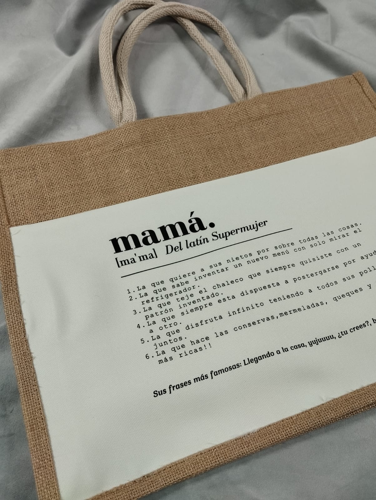 Bolso Yute Canvas