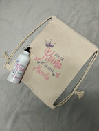 PACK MORRAL ALGODÓN + BOTELLA DE AGUA PERSONALIZADOS