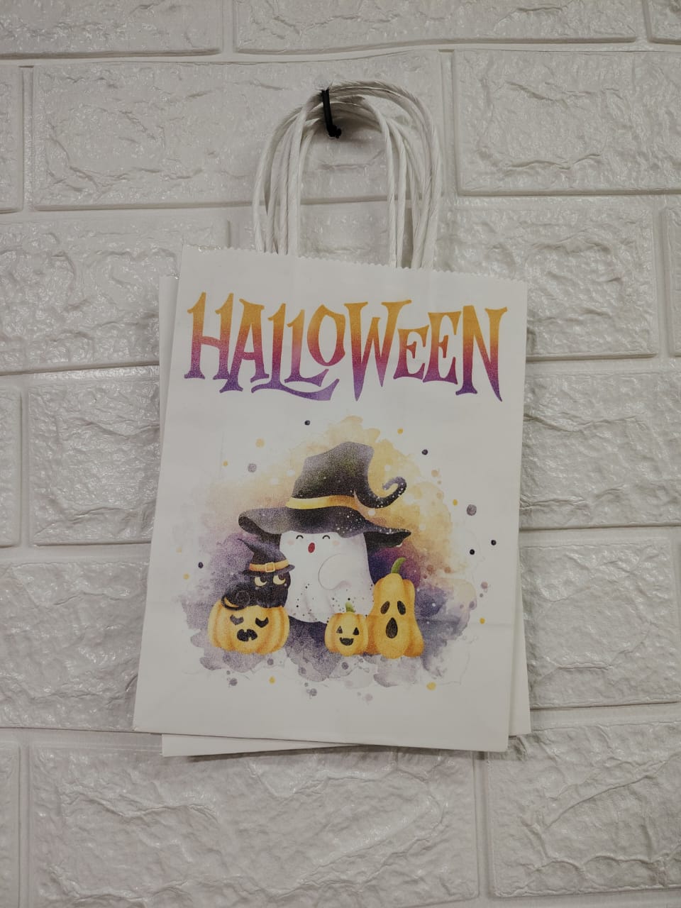 pack 12 bolsitas de papel Halloween