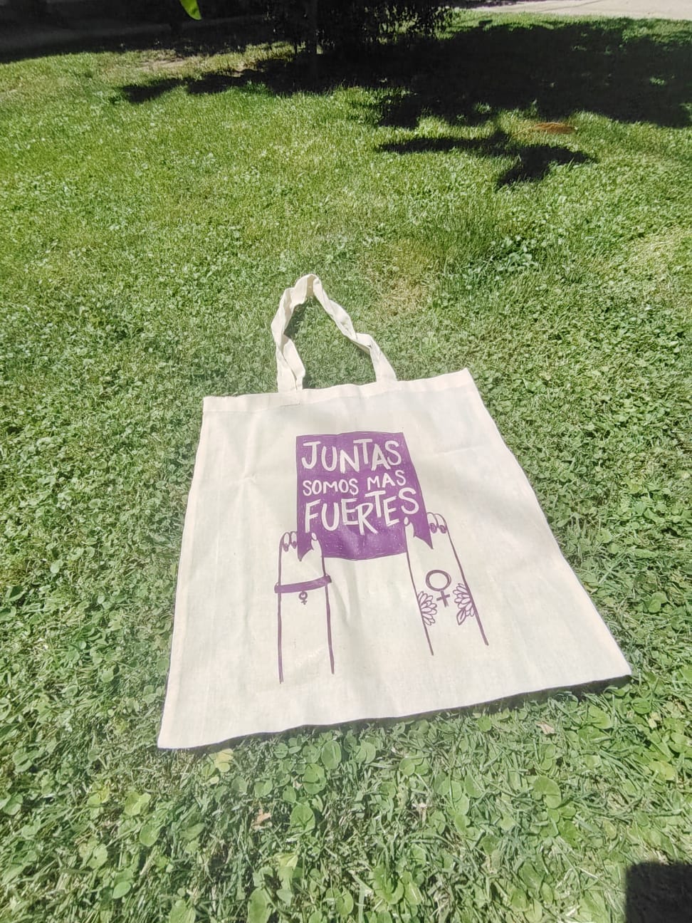 Bolsa de algodón dia de la mujer