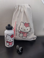 PACK MORRAL ALGODÓN + BOTELLA DE AGUA PERSONALIZADOS