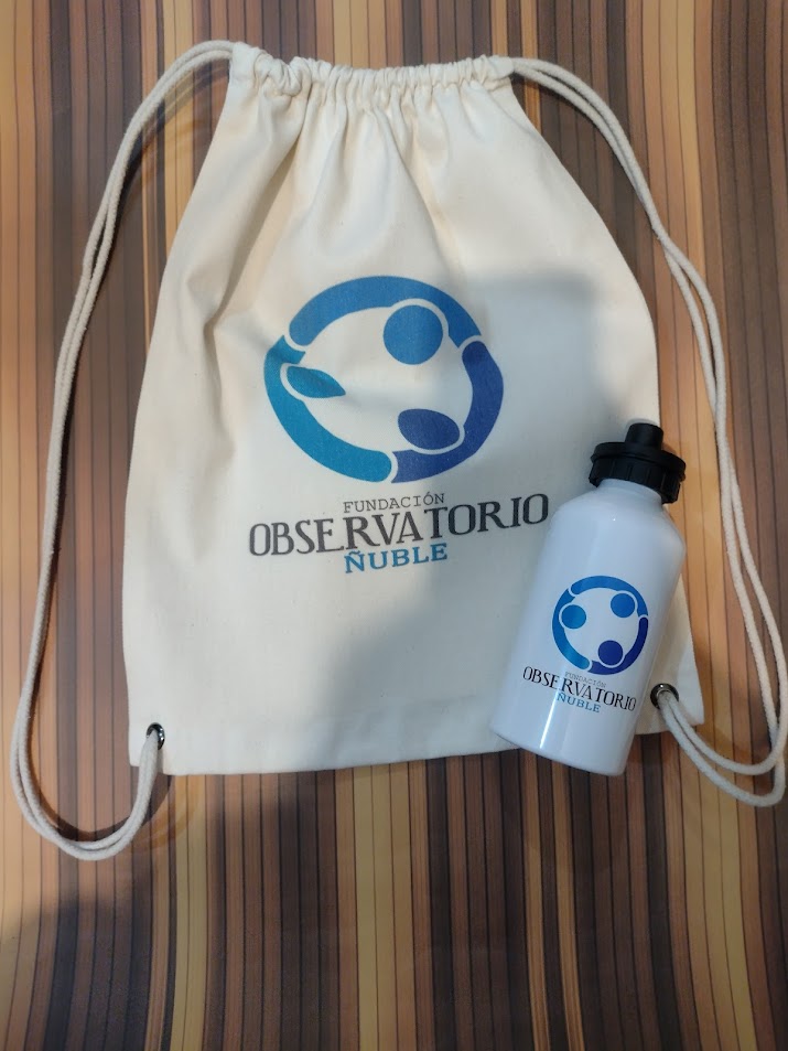 PACK MORRAL ALGODÓN + BOTELLA DE AGUA PERSONALIZADOS