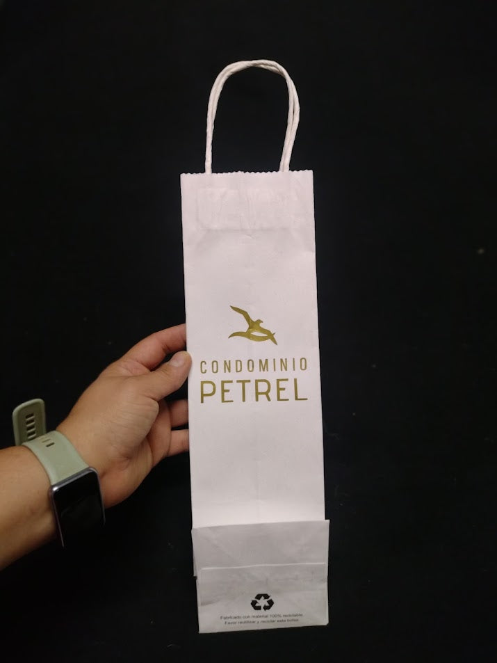Bolsa de Papel 120g/m2 10 x 35 x 10 cm