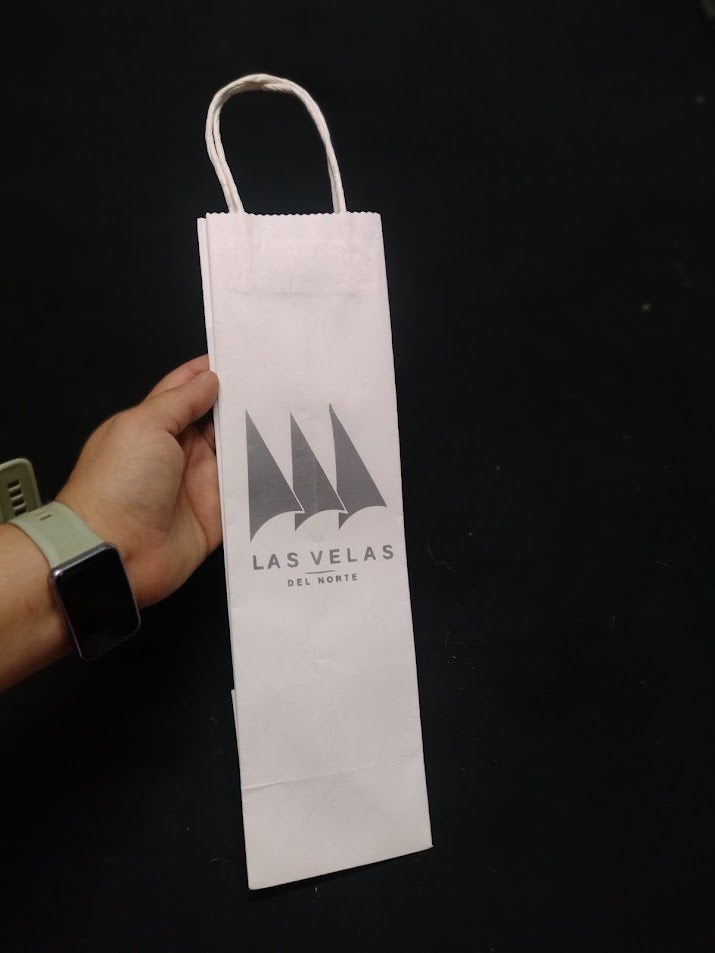 Bolsa de Papel 120g/m2 10 x 35 x 10 cm