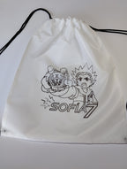 MOCHILA DE POLIESTER PINTABLE