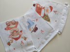 PACK 12 SACOS NAVIDEÑO DE TNT PARA ENVOLVER REGALO