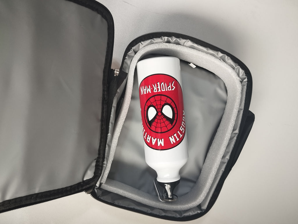 PACK LONCHERA + BOTELLA DE AGUA PERSONALIZADOS