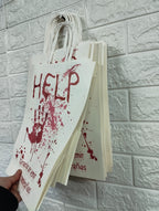 BOLSA DE PAPEL KRAFT BLANCA 30X22X10