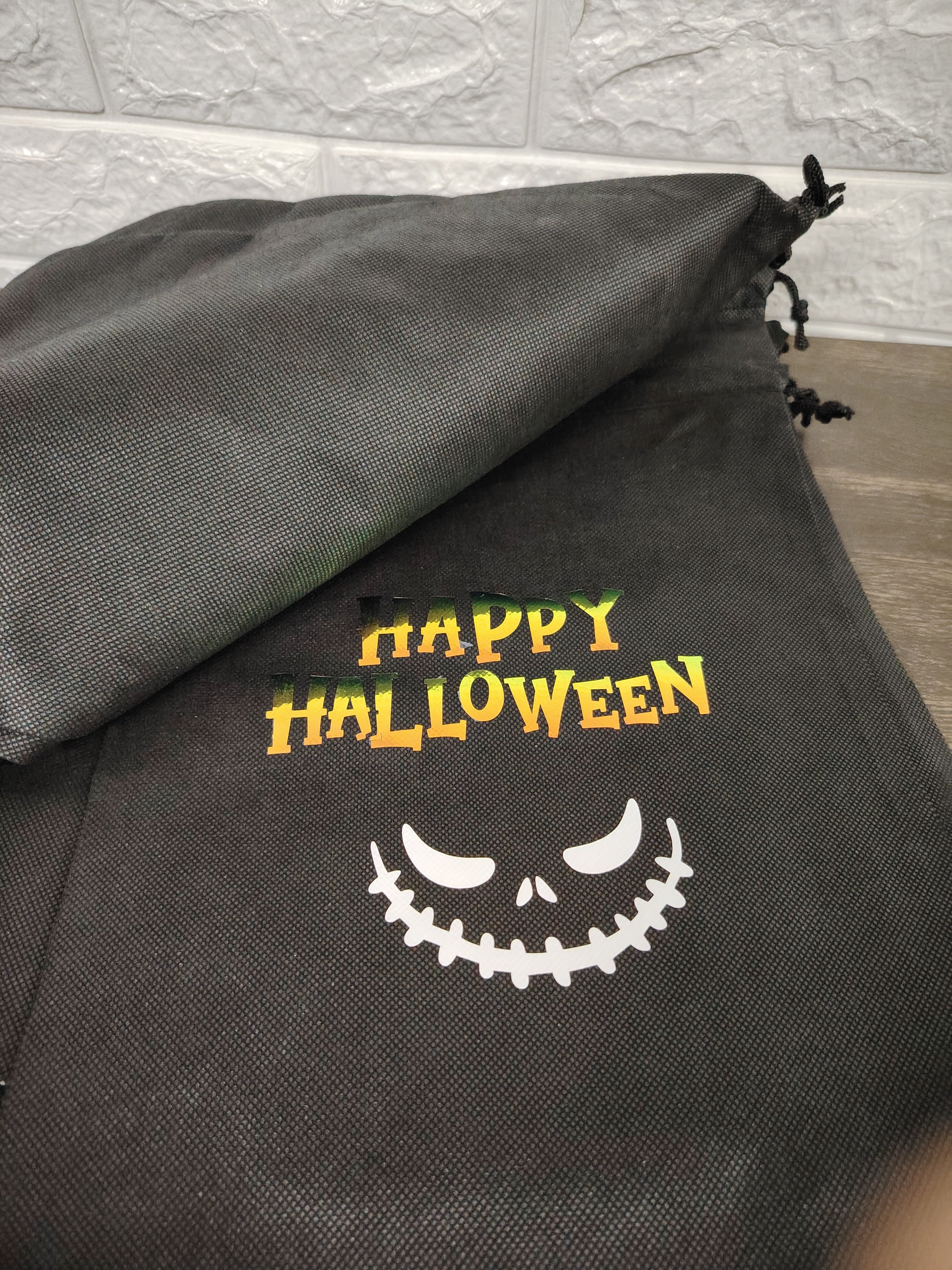 PACK 12U BOLSAS SURTIDAS DE TNT PARA DULCES DE HALLOWEEN
