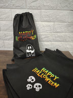 PACK 12U BOLSAS SURTIDAS DE TNT PARA DULCES DE HALLOWEEN