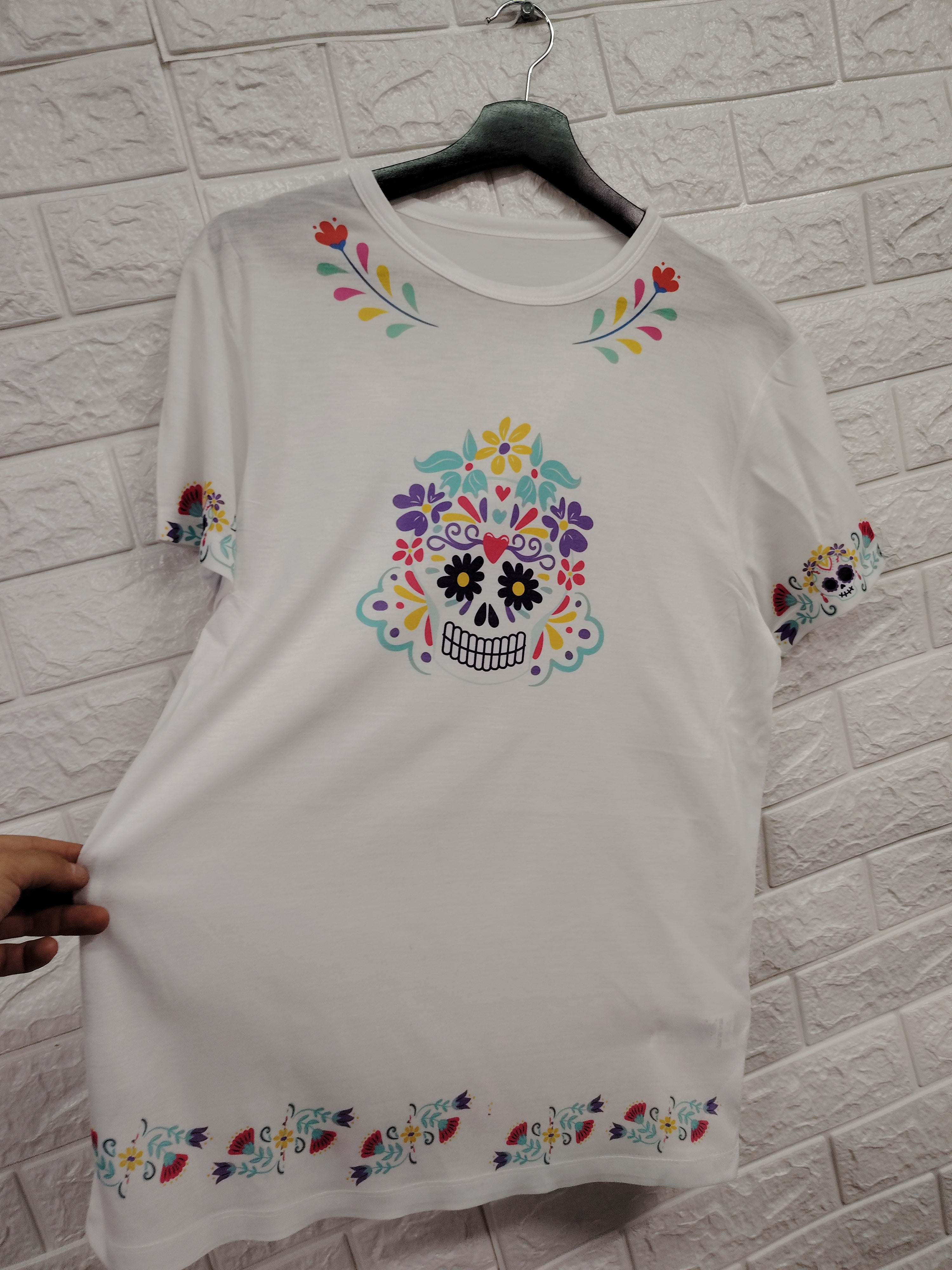 Polera Catrina Día De Los Muertos