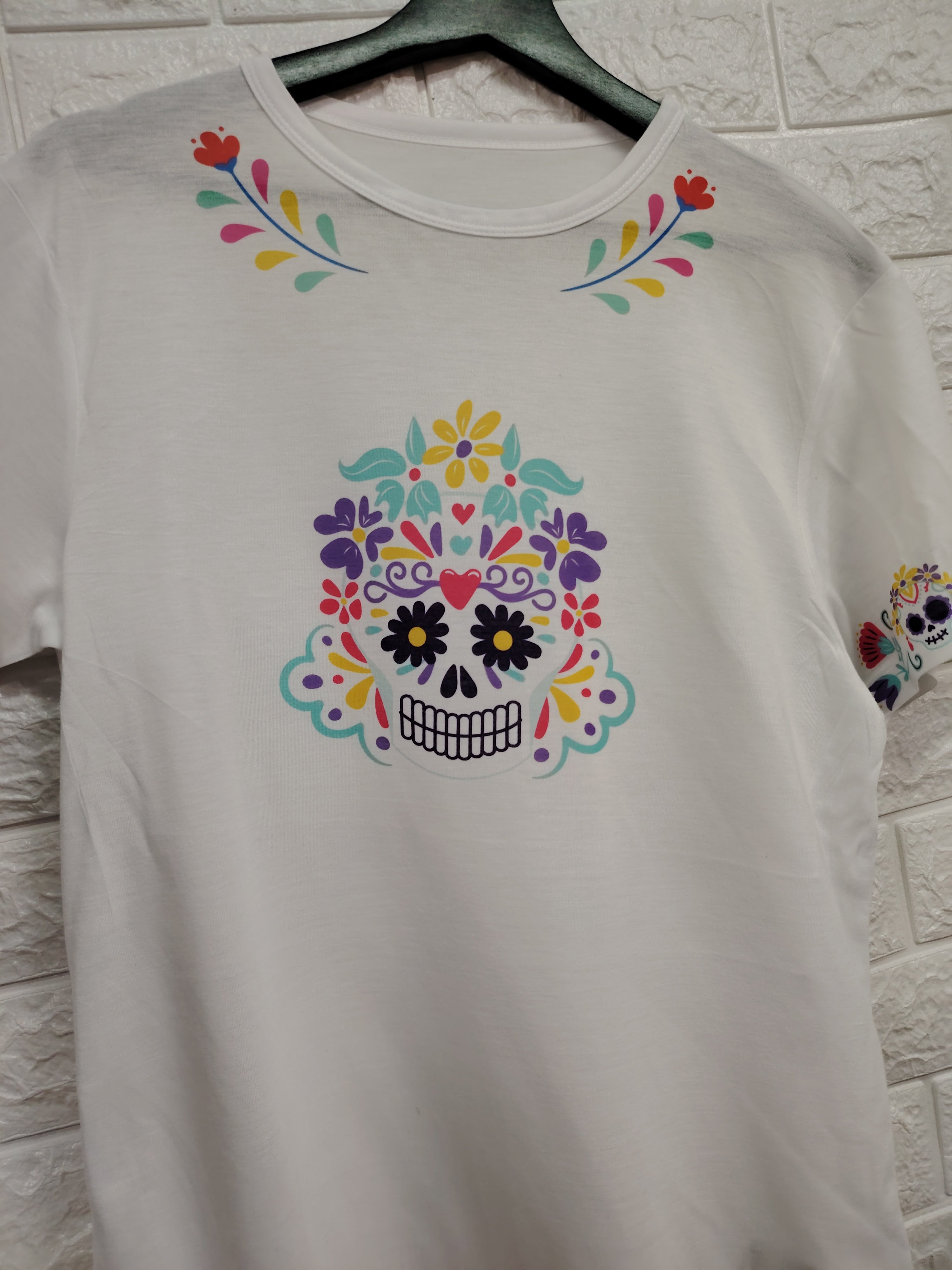 Polera Catrina Día De Los Muertos