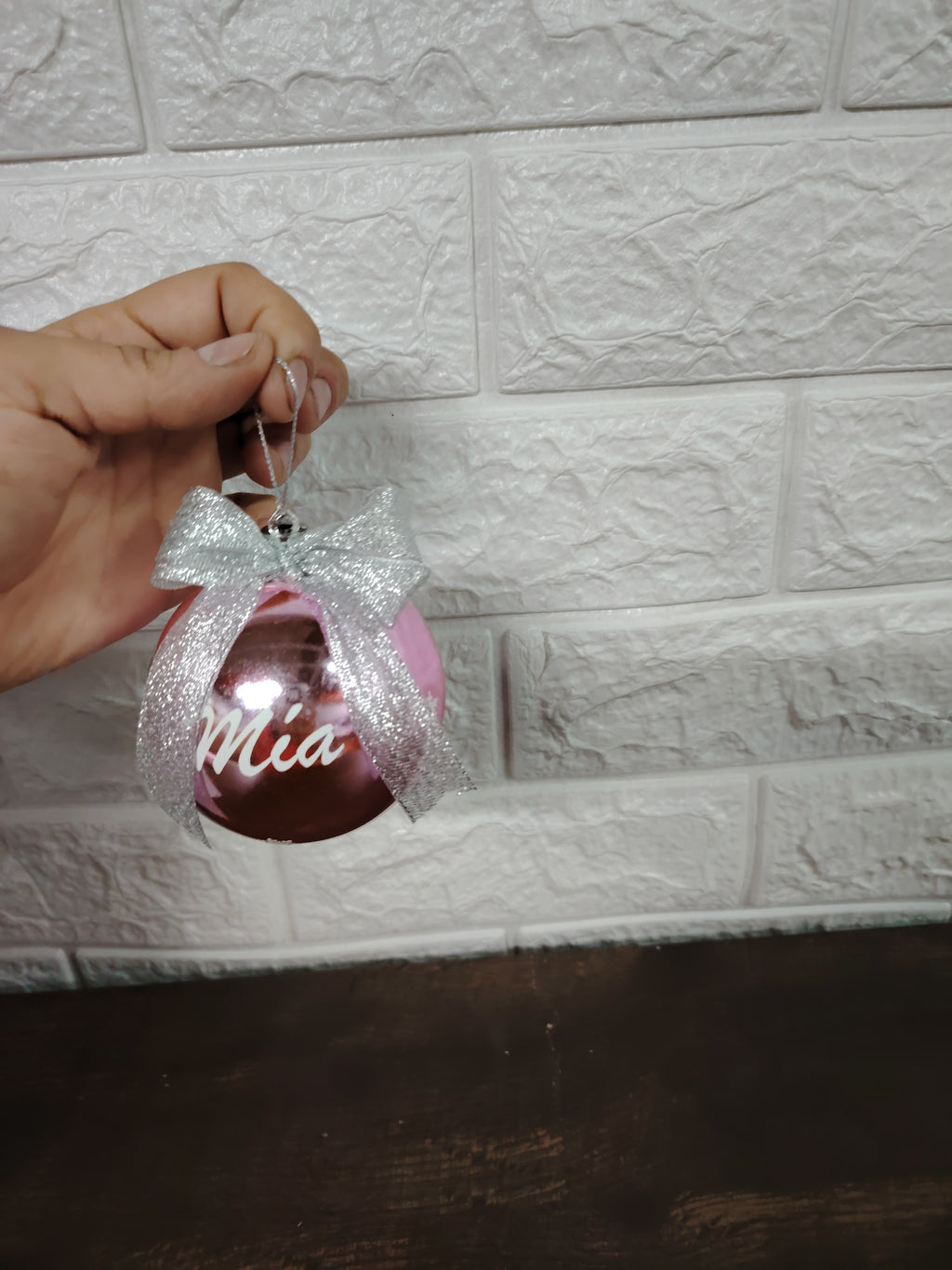 ESFERAS NAVIDEÑAS PERSONALIZADAS PARA ÁRBOL