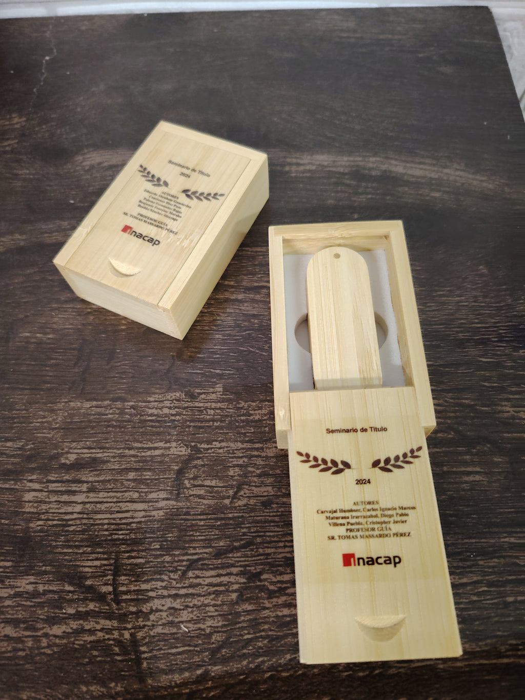 USB Pendrive 64GB de Bamboo