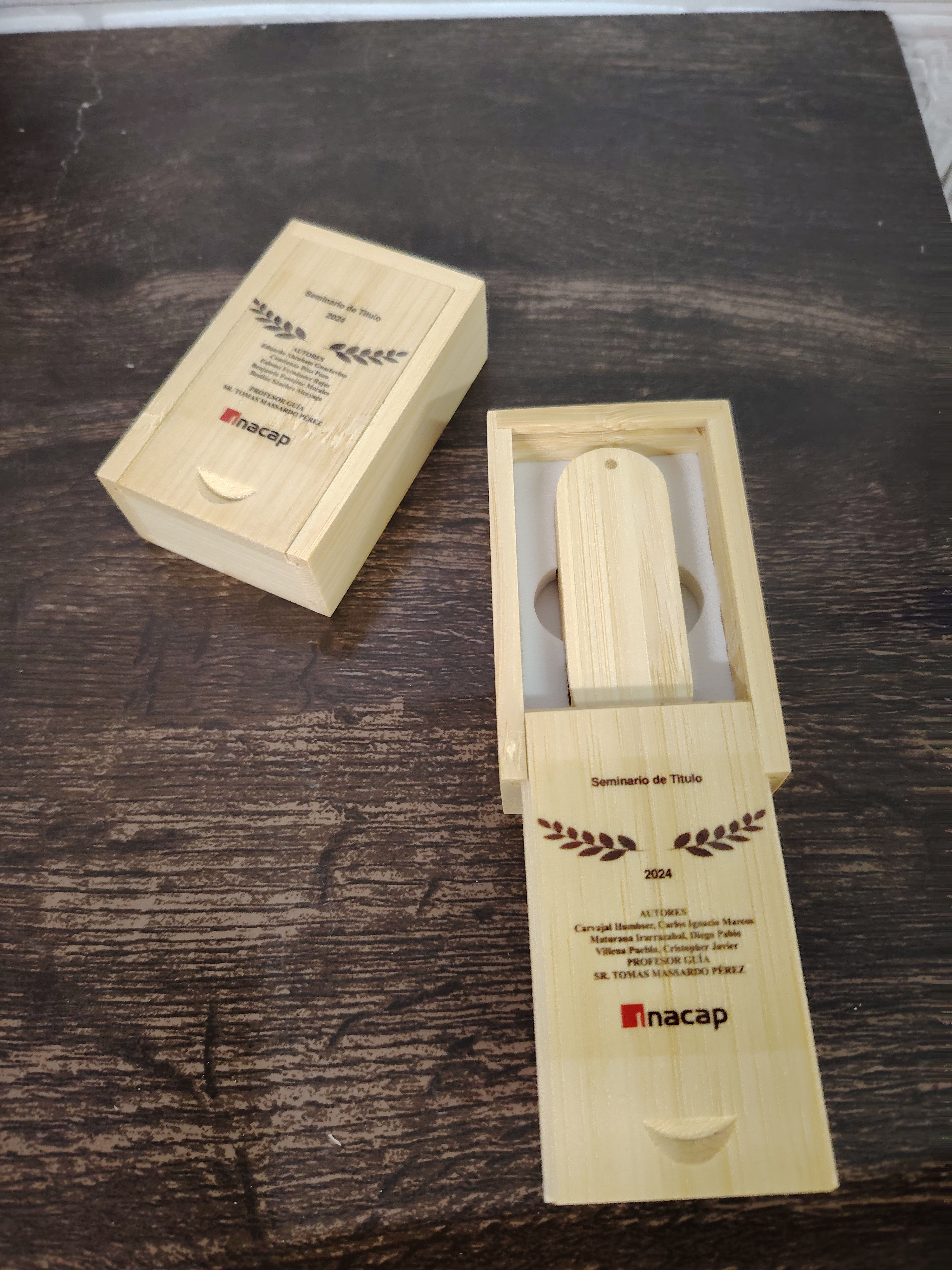 USB Pendrive 64GB de Bamboo