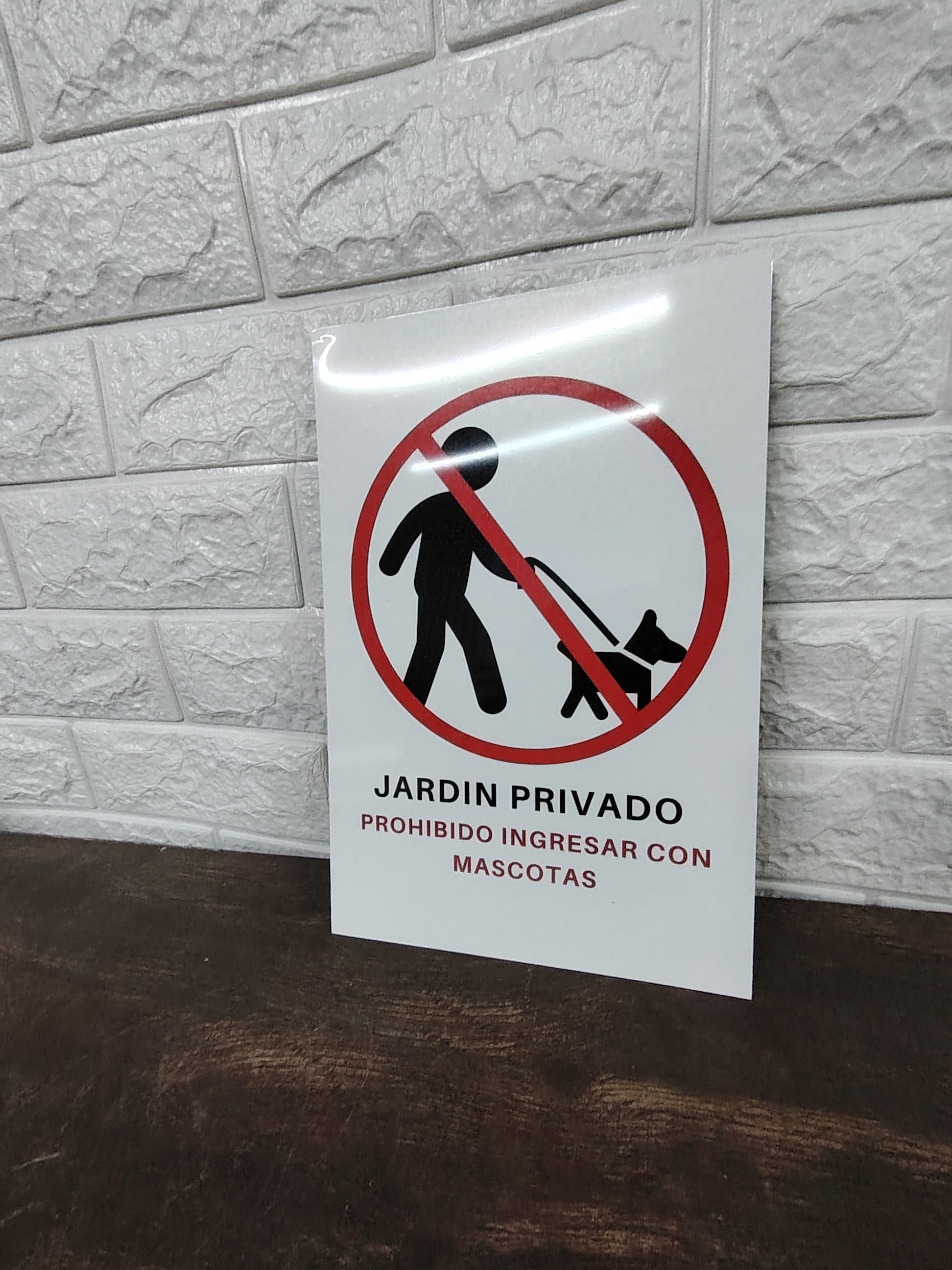 PLACA SUBLIMADA