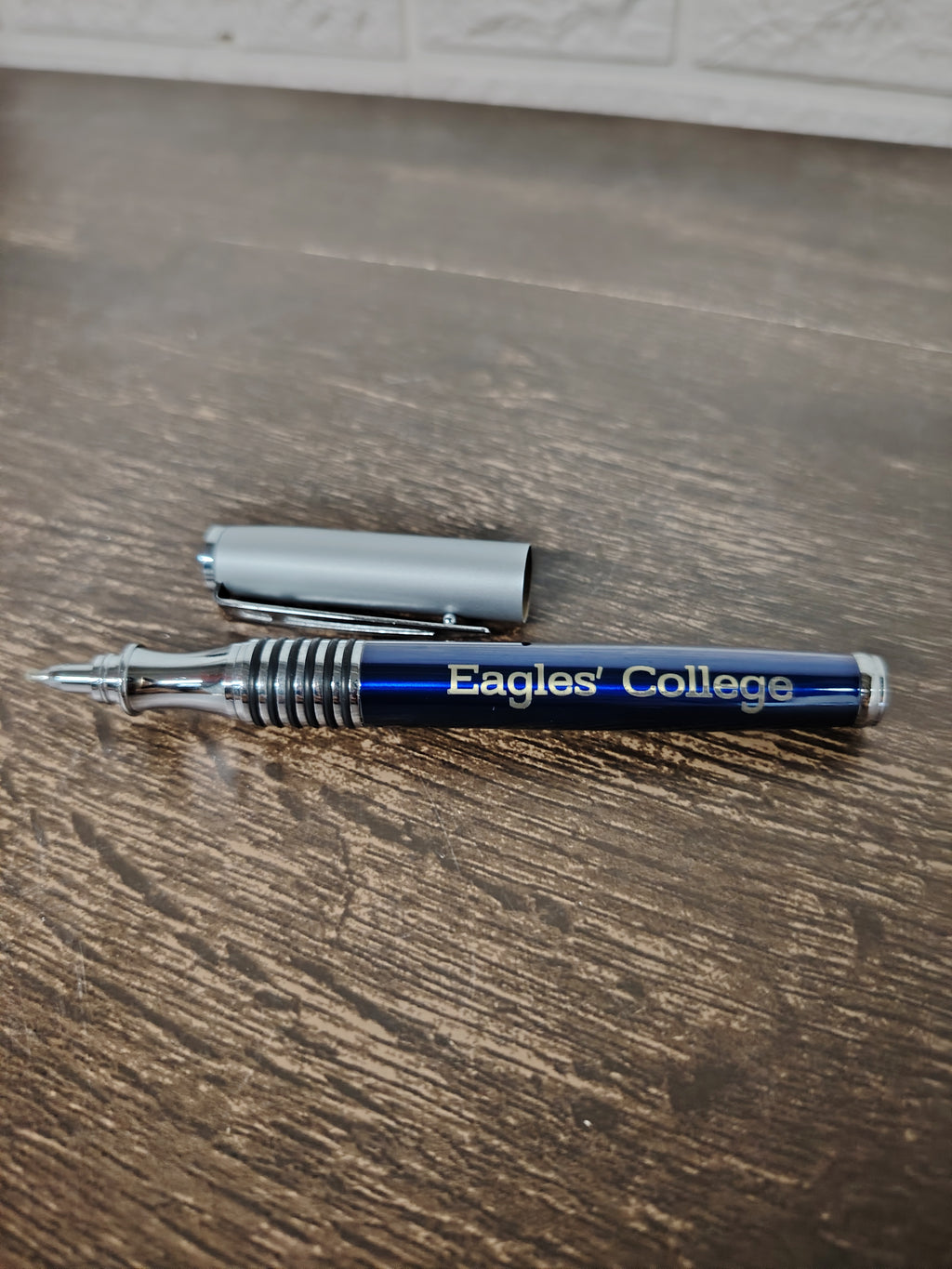 BOLÍGRAFO ROLLER BALL METÁLICO TINTA NEGRA