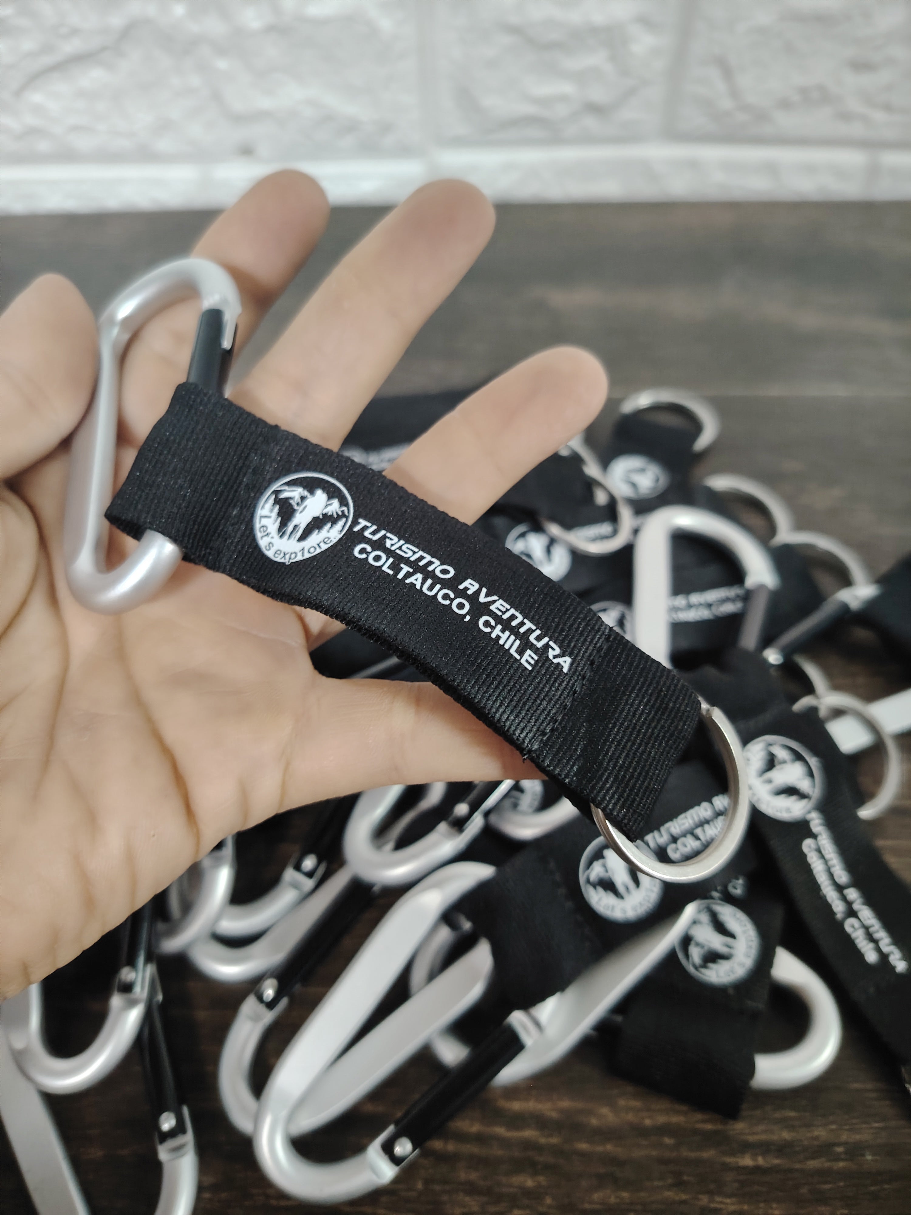 Llavero-Lanyard Mosquetón