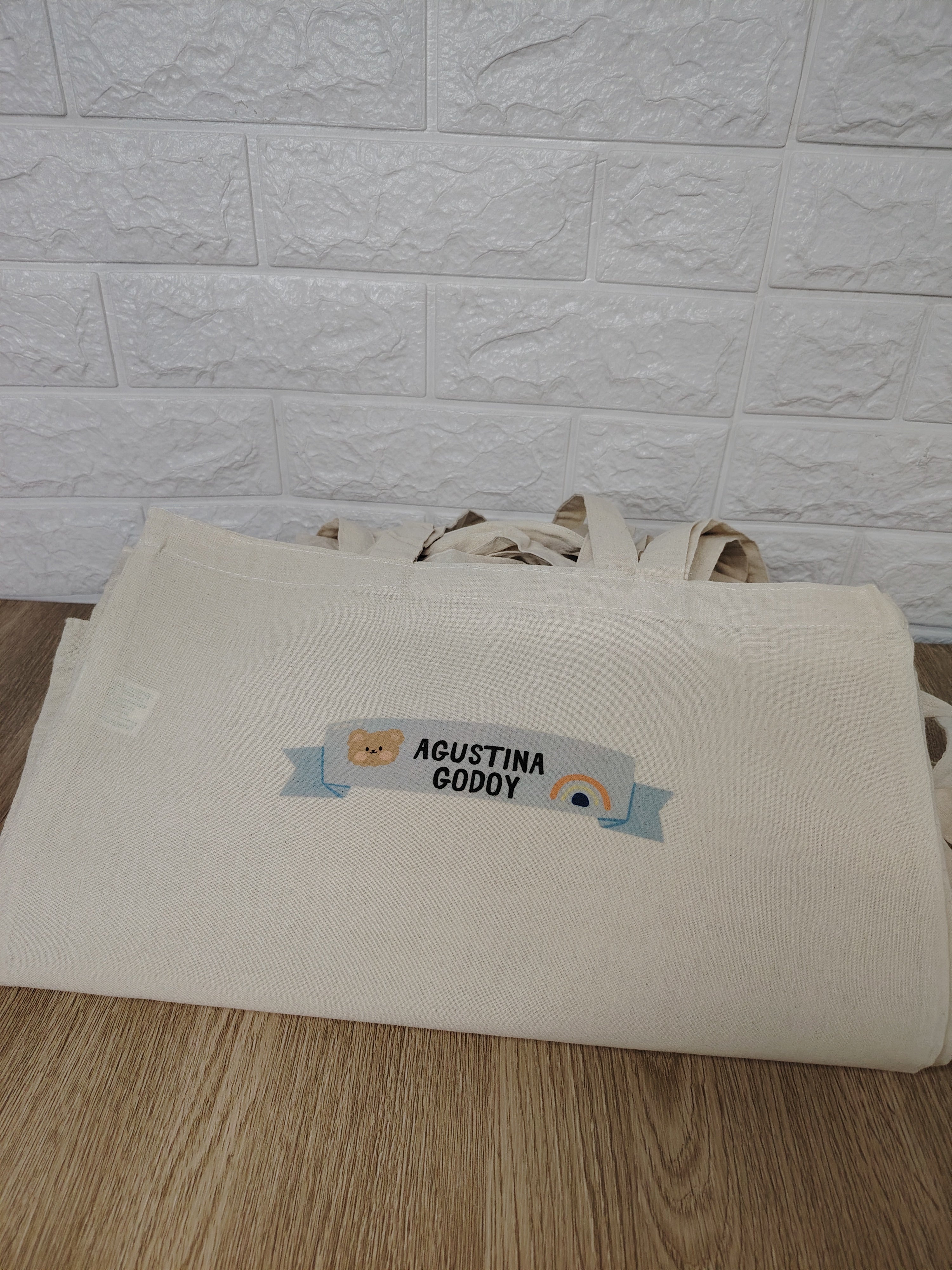 Bolsa de PolyCotton BETTER WORLD 38 x 43 cm