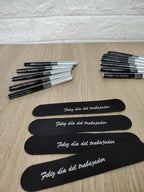 BOLÍGRAFO ROLLER BALL METÁLICO TINTA NEGRA