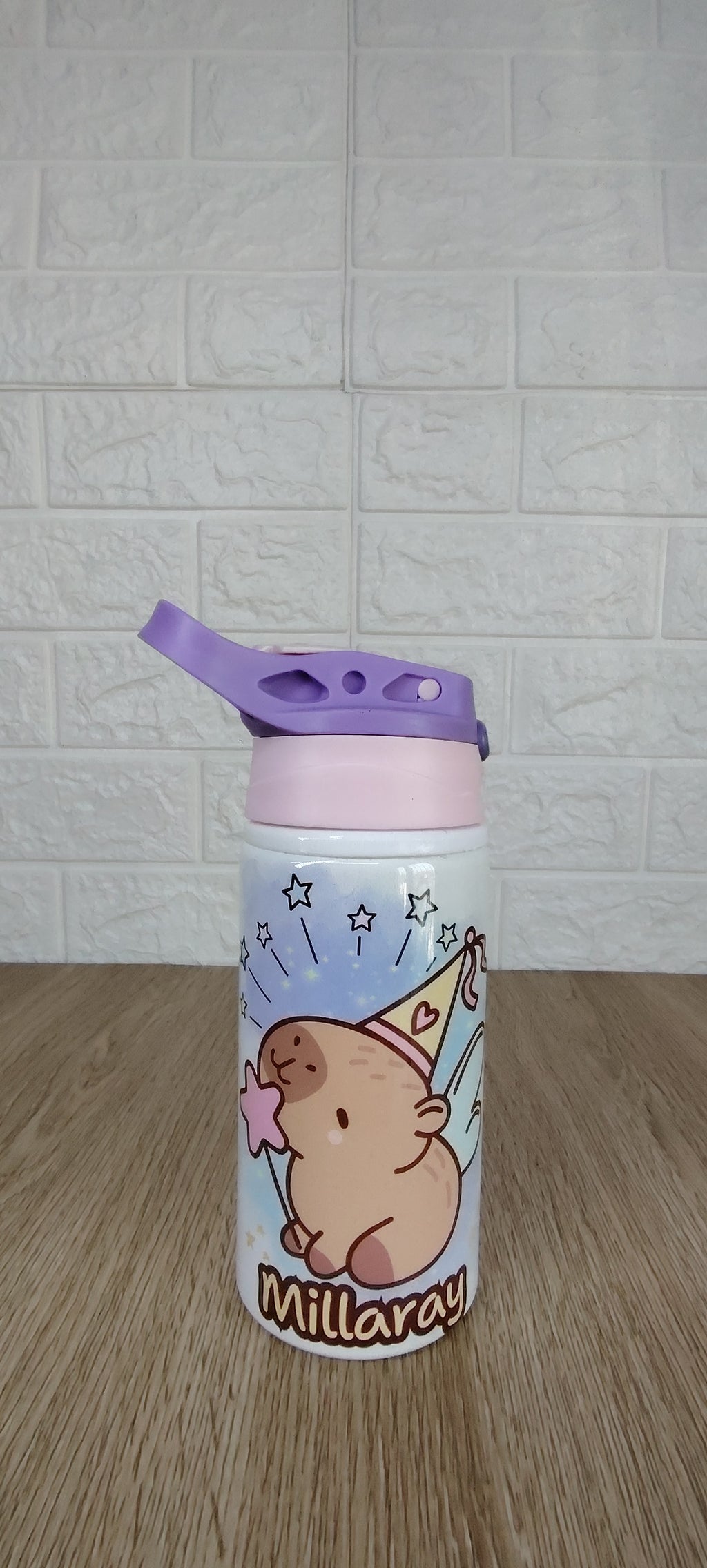 BOTELLA DE AGUA PARA NIÑOS PERSONALIZADA