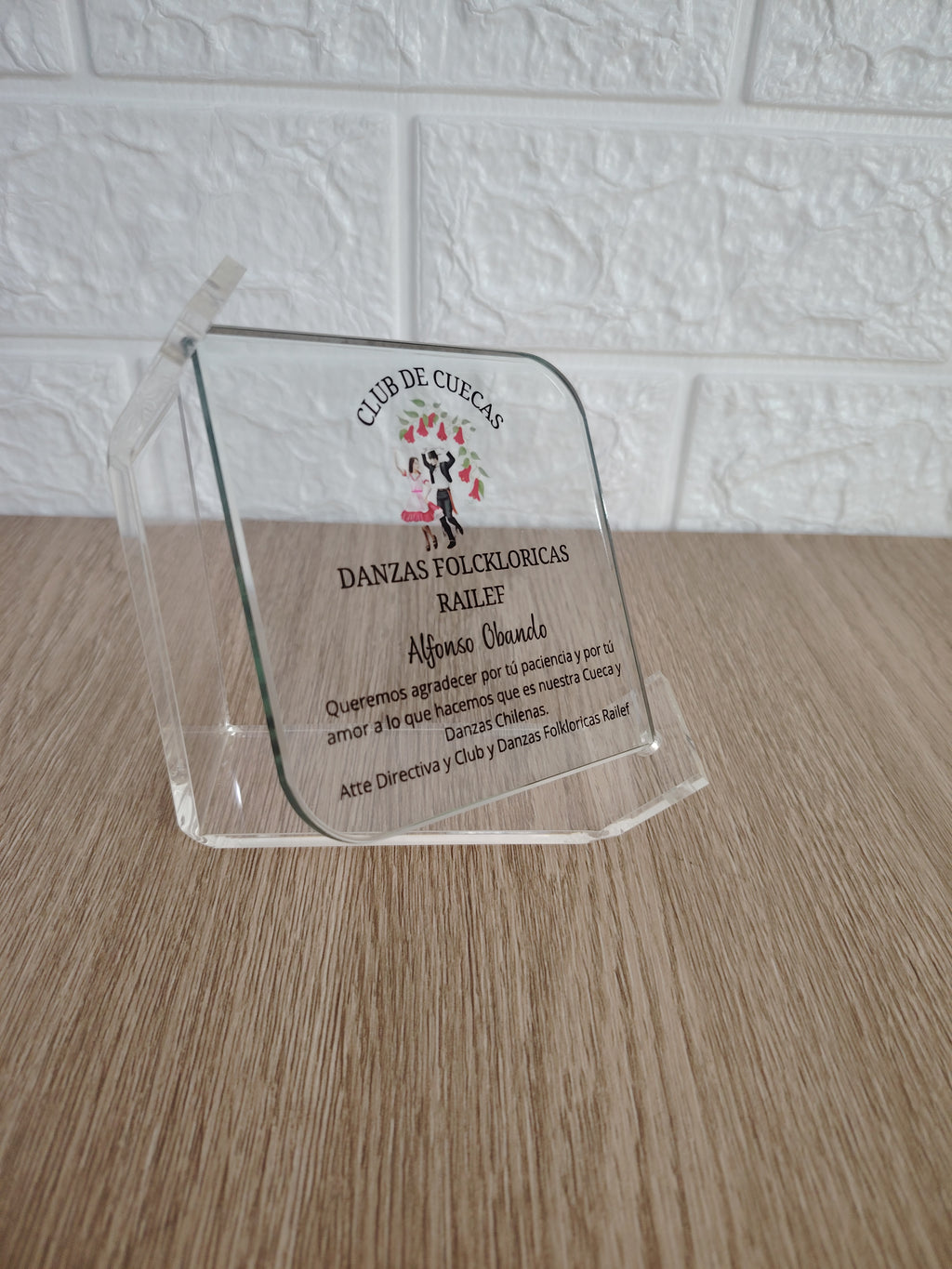 Trofeo de Reconocimiento al Mejor Trabajador